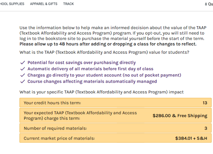 Personalized Value Sheet view 