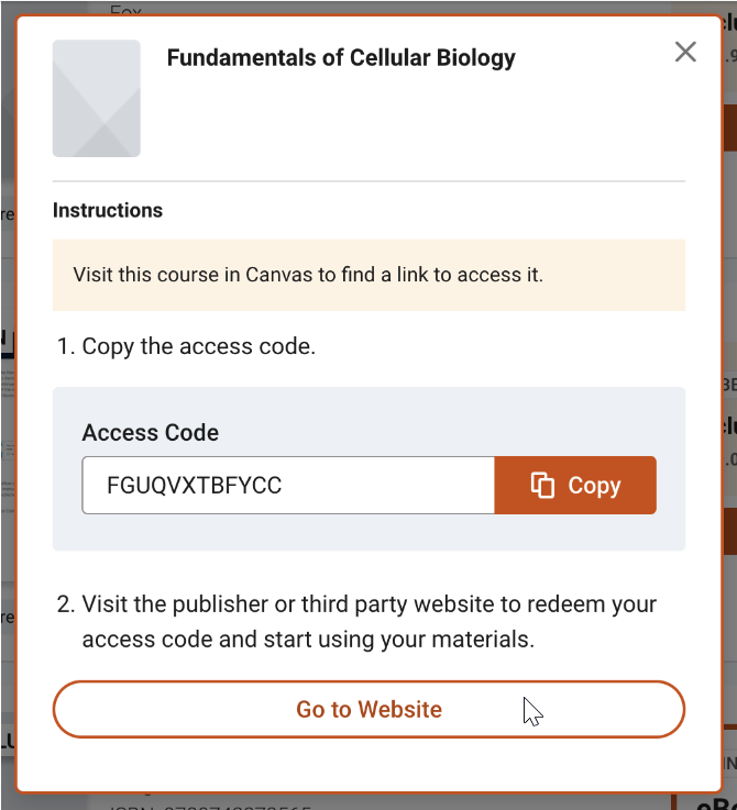 Accessing Courseware